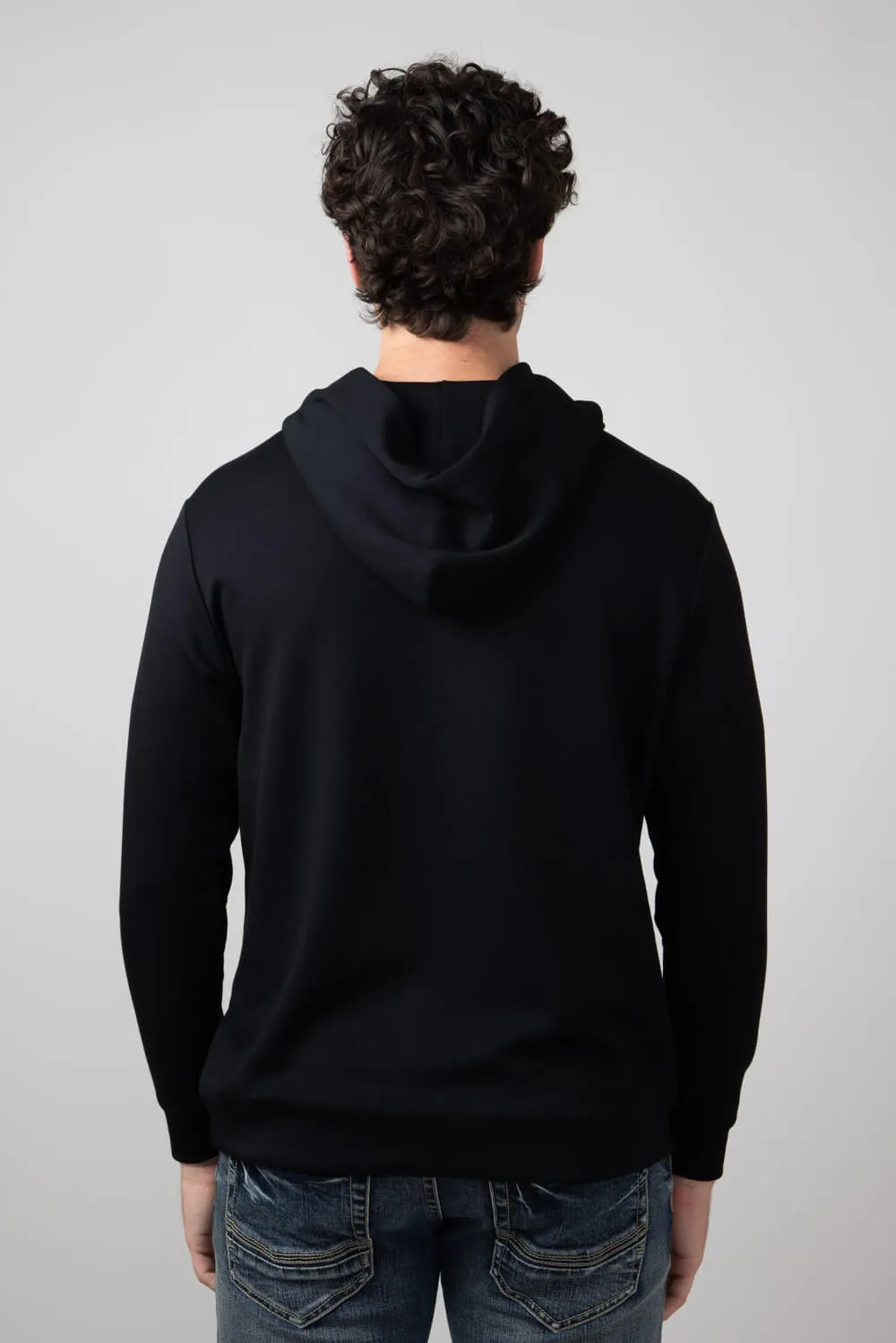 1897 Active Ultimate Hoodie for Men in Black | MJ992-BLACK