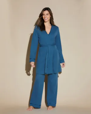 3 Piece Pajama Set With Robe