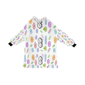 90s Graffiti Super S Blanket Hoodie for Men