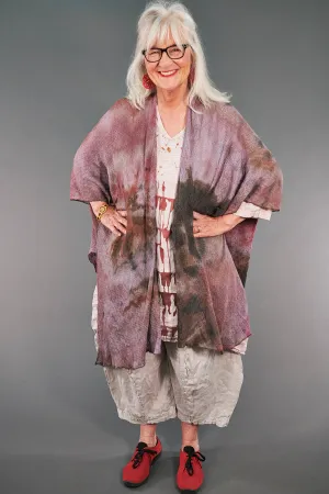 9511 Kimono Wrap Pink Agate