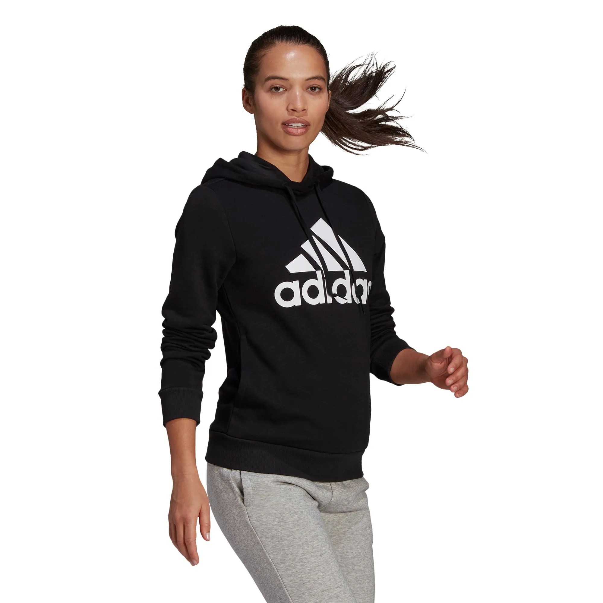 Adidas logo hoodie