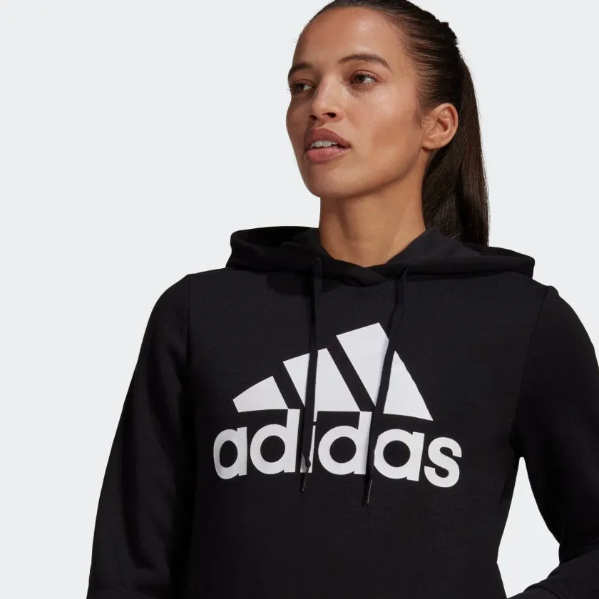 ADIDAS LOUNGEWEAR ESSENTIALS LOGO FLEECE HOODIE
