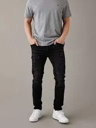 AE AirFlex  Patched Stacked Jean MEN