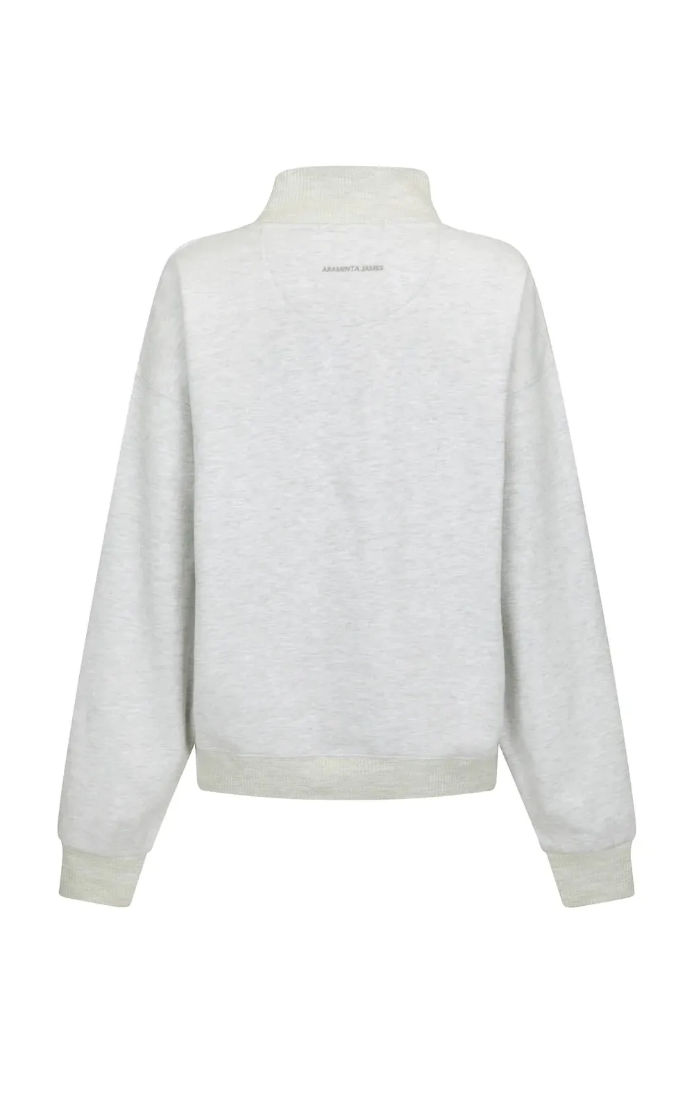AJ Crest Turtleneck Sweatshirt CLOUD