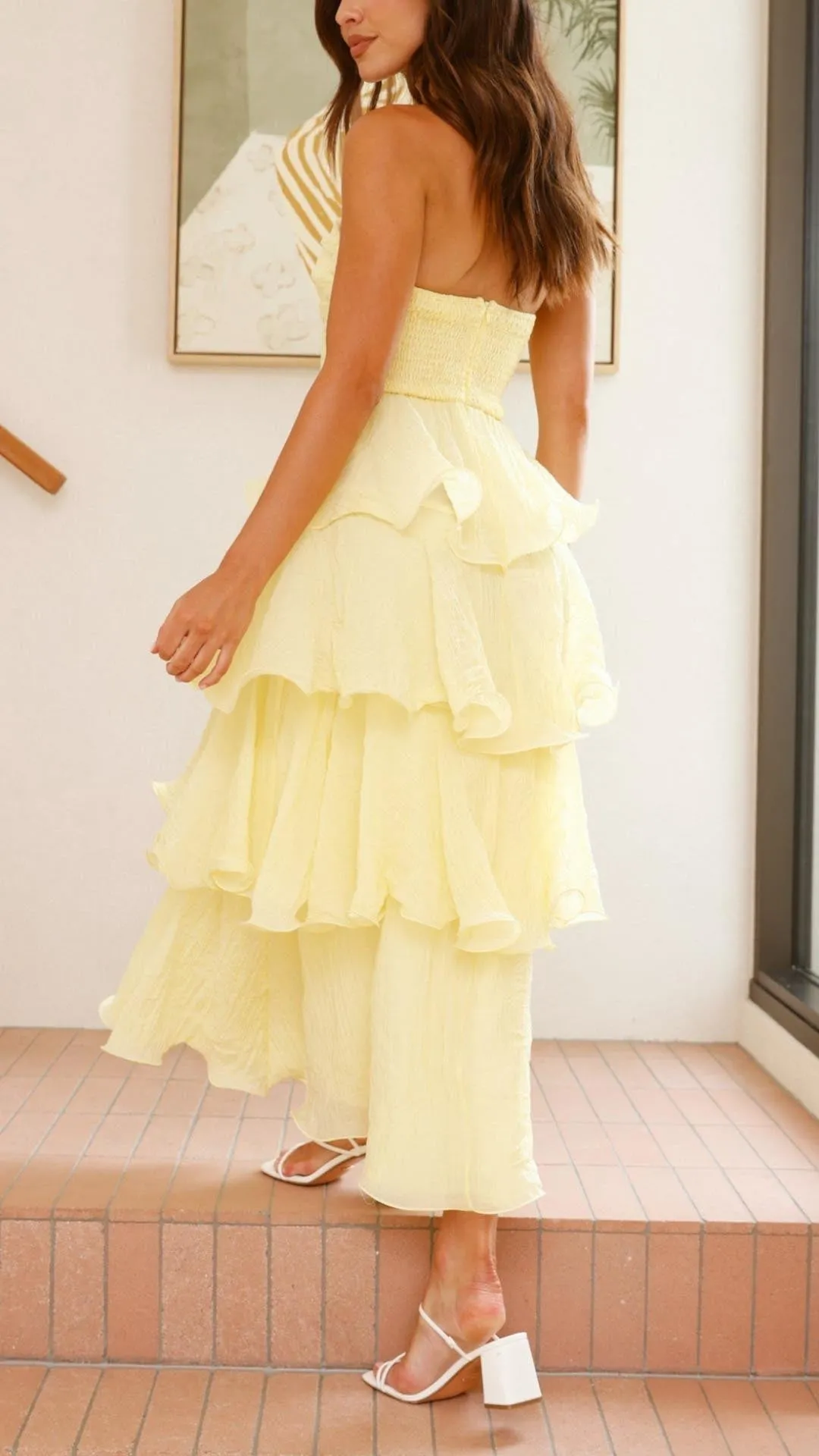 Alena | Romantic Layered Maxi Dress