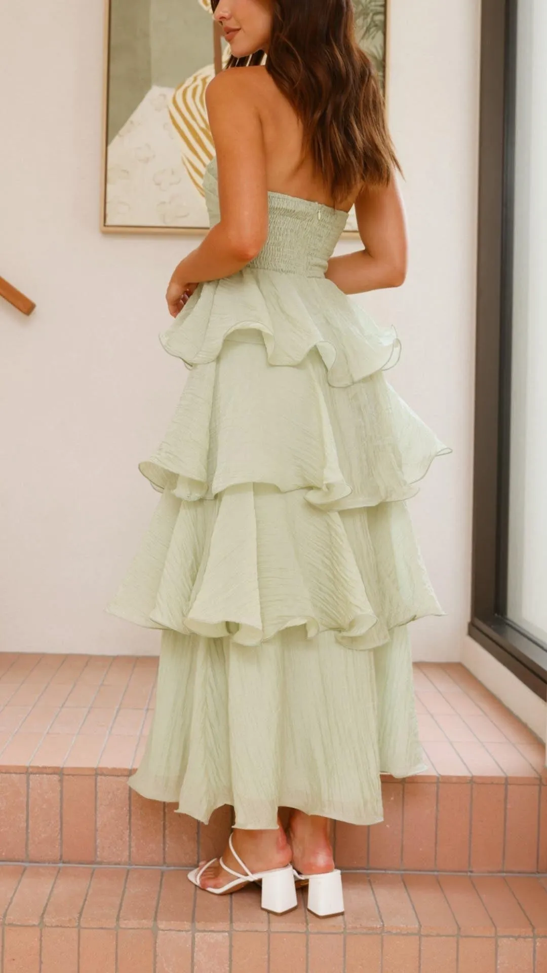 Alena | Romantic Layered Maxi Dress