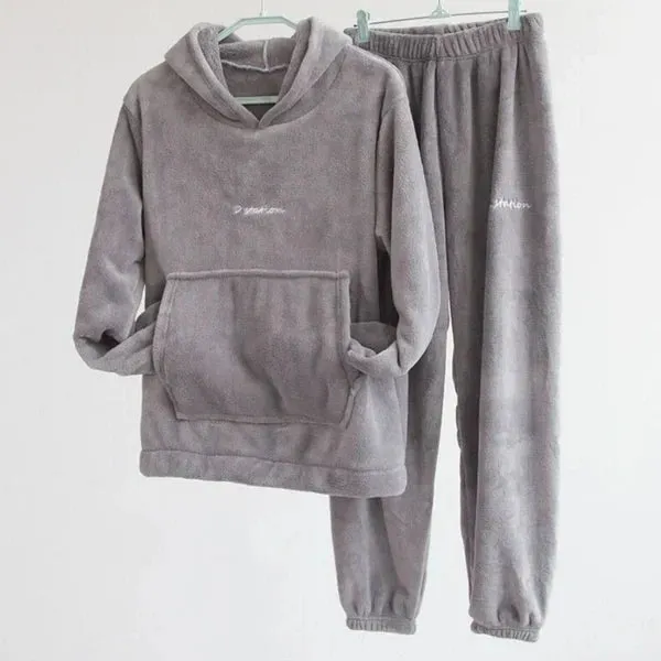 Aliah - Stilvolles und Lässiges Winter Fleece-Hauspaket für Damen