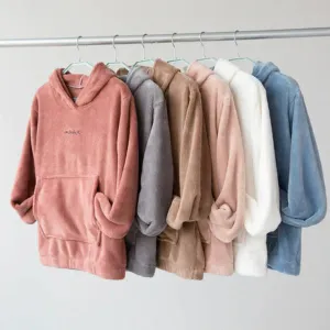Aliah - Stilvolles und Lässiges Winter Fleece-Hauspaket für Damen