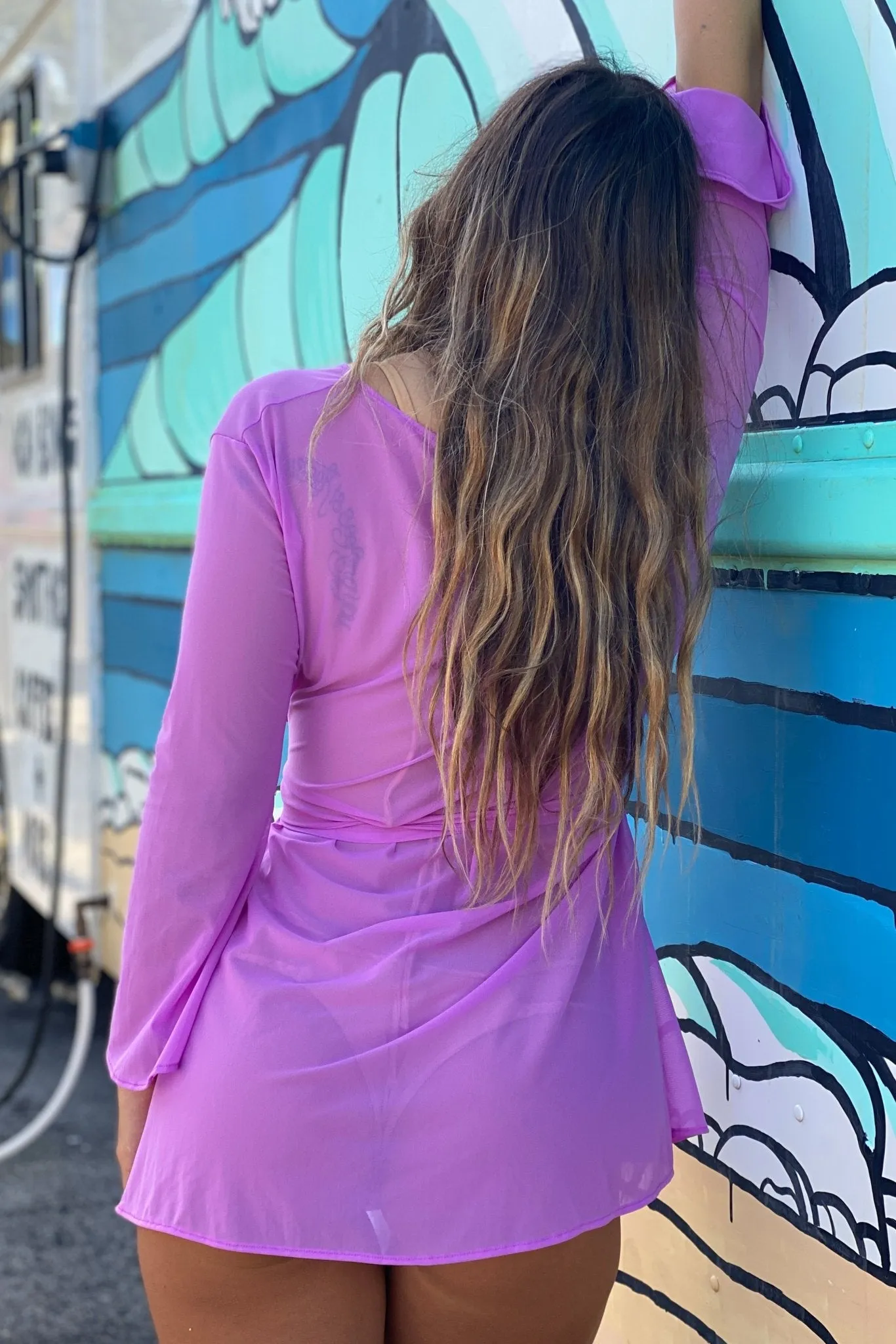 Amethyst Shortie Kimono