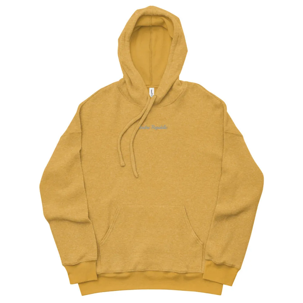 Andre Republic Unisex Sueded Fleece Hoodie