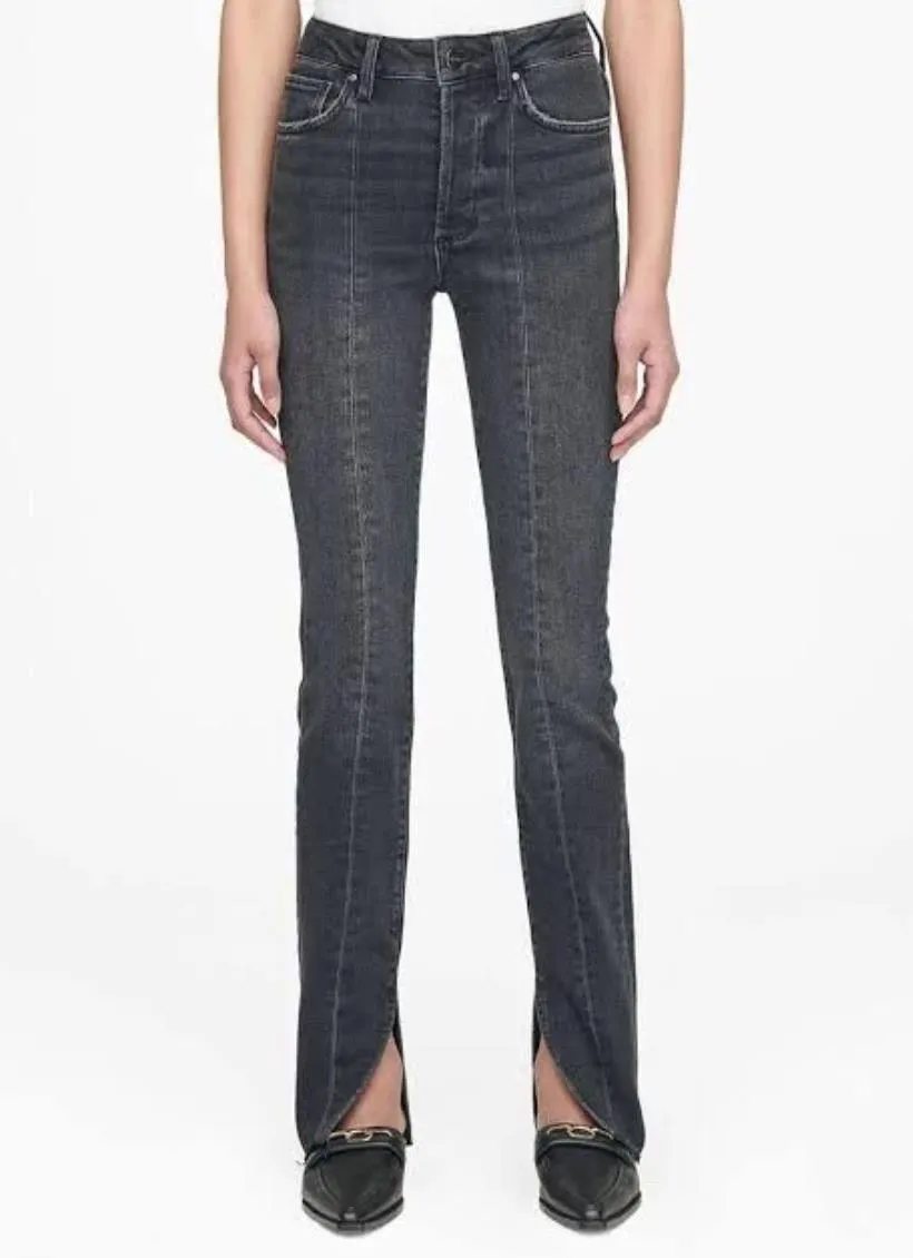 Anine Bing Wimens Black Skinny Jeans Size 26