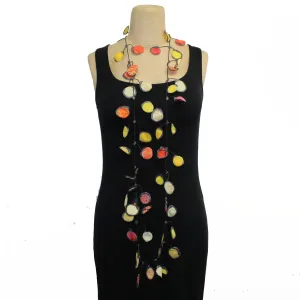 Annemieke Broenink Necklace, Kimono, Yellow/Orange