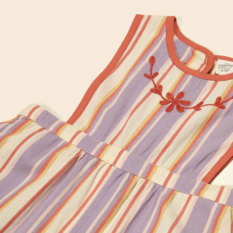 Apolina - Bobbi dungarees - Rustrel Stripe
