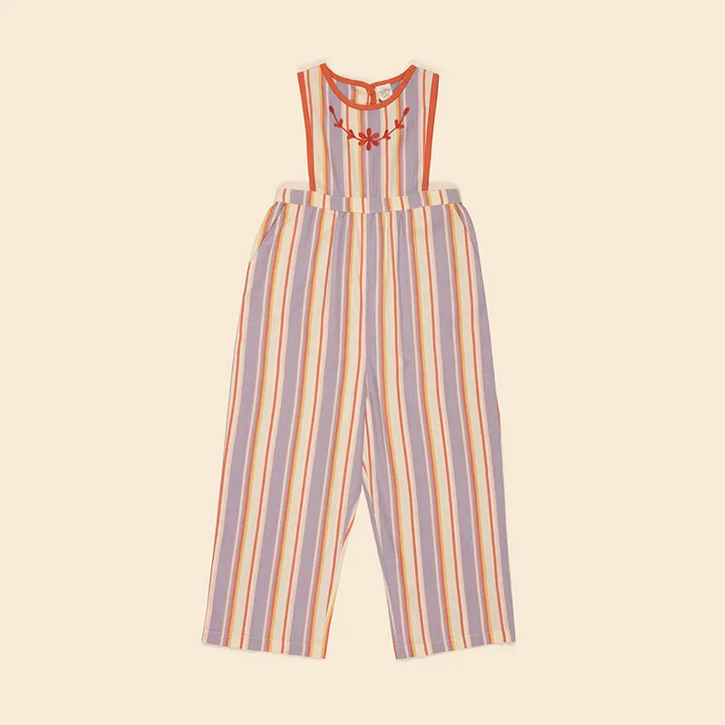 Apolina - Bobbi dungarees - Rustrel Stripe