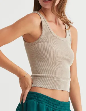 Basic Babe Tank Top (Mocha)