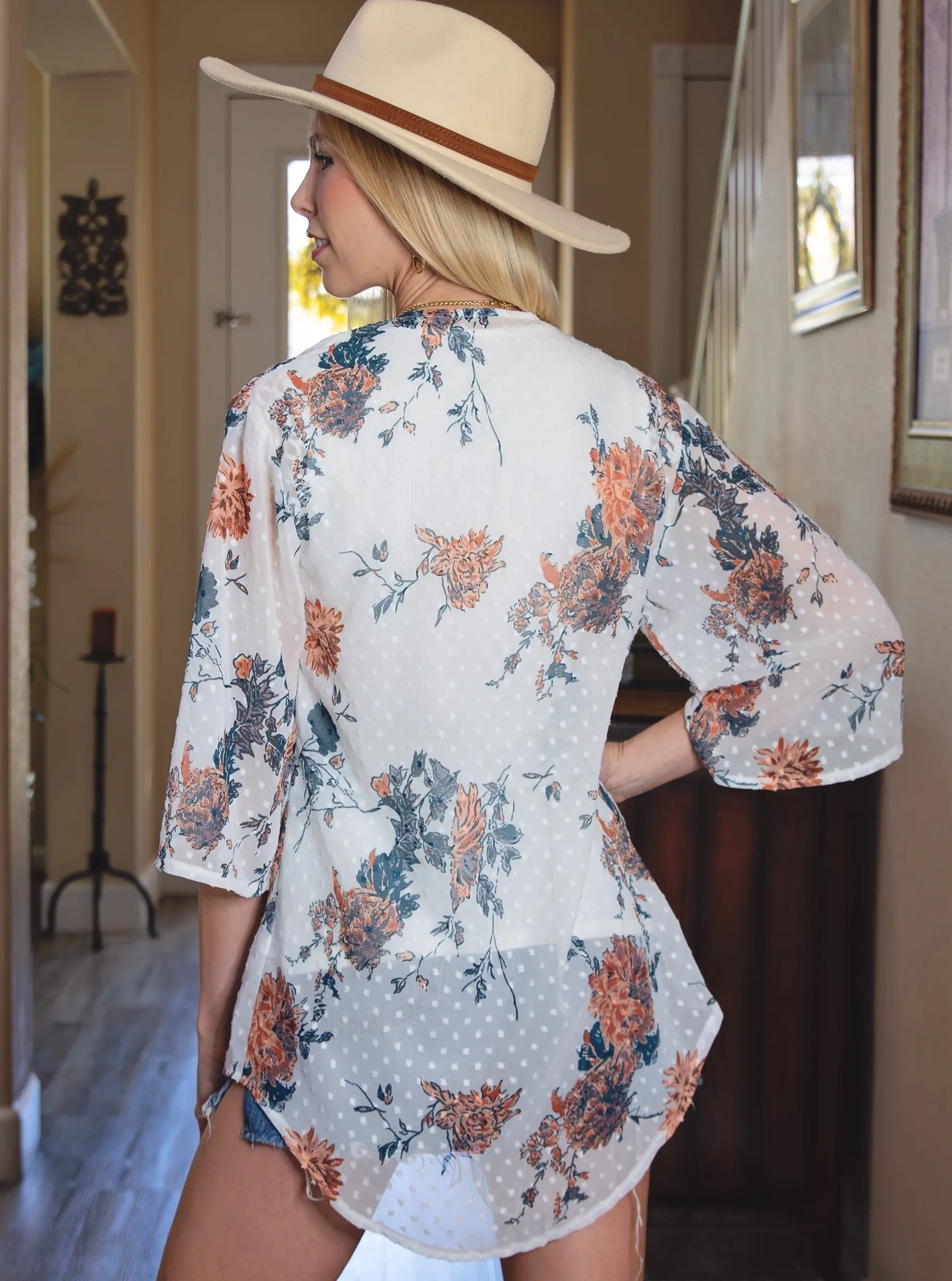 Bell Sleeve Kimono