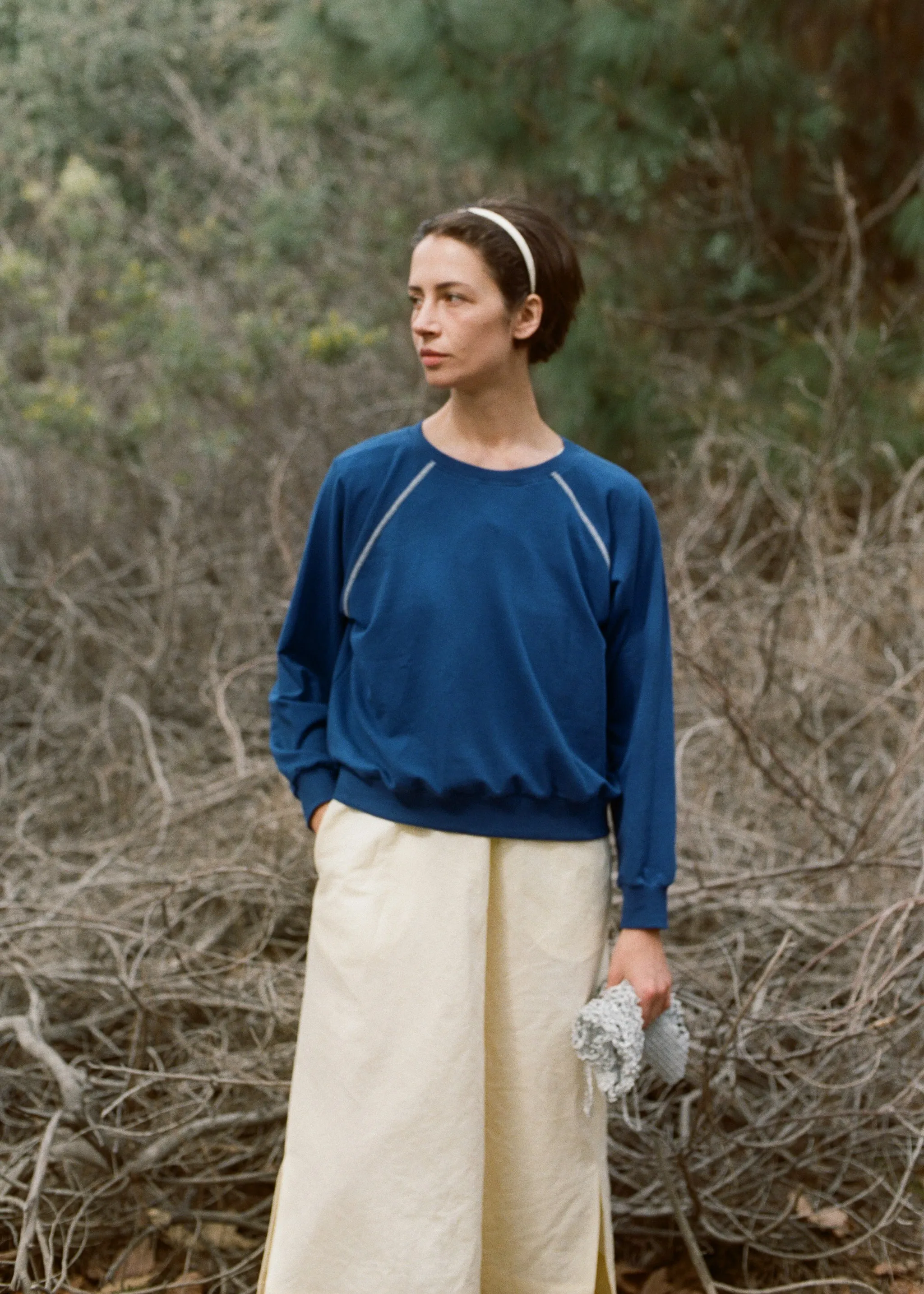Big Sur sweatshirt  -  Cobalt blue