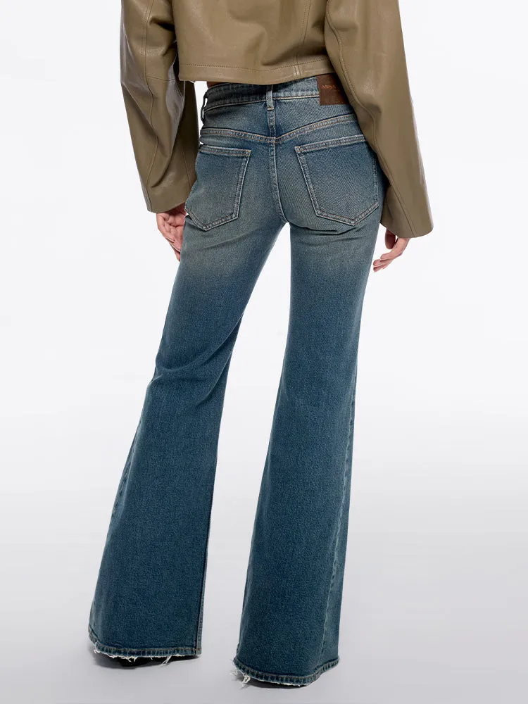 Bikini Waist Flare Jeans