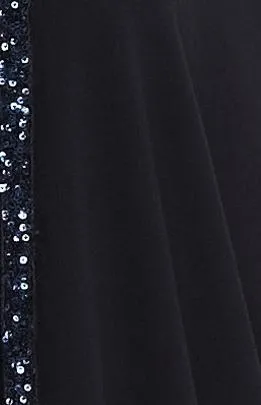 Black Heart | Full Sleeves Sequin Glam