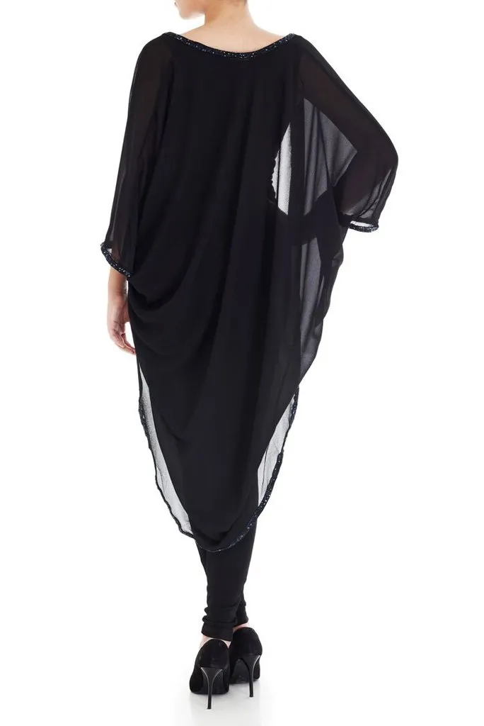 Black Heart | Full Sleeves Sequin Glam