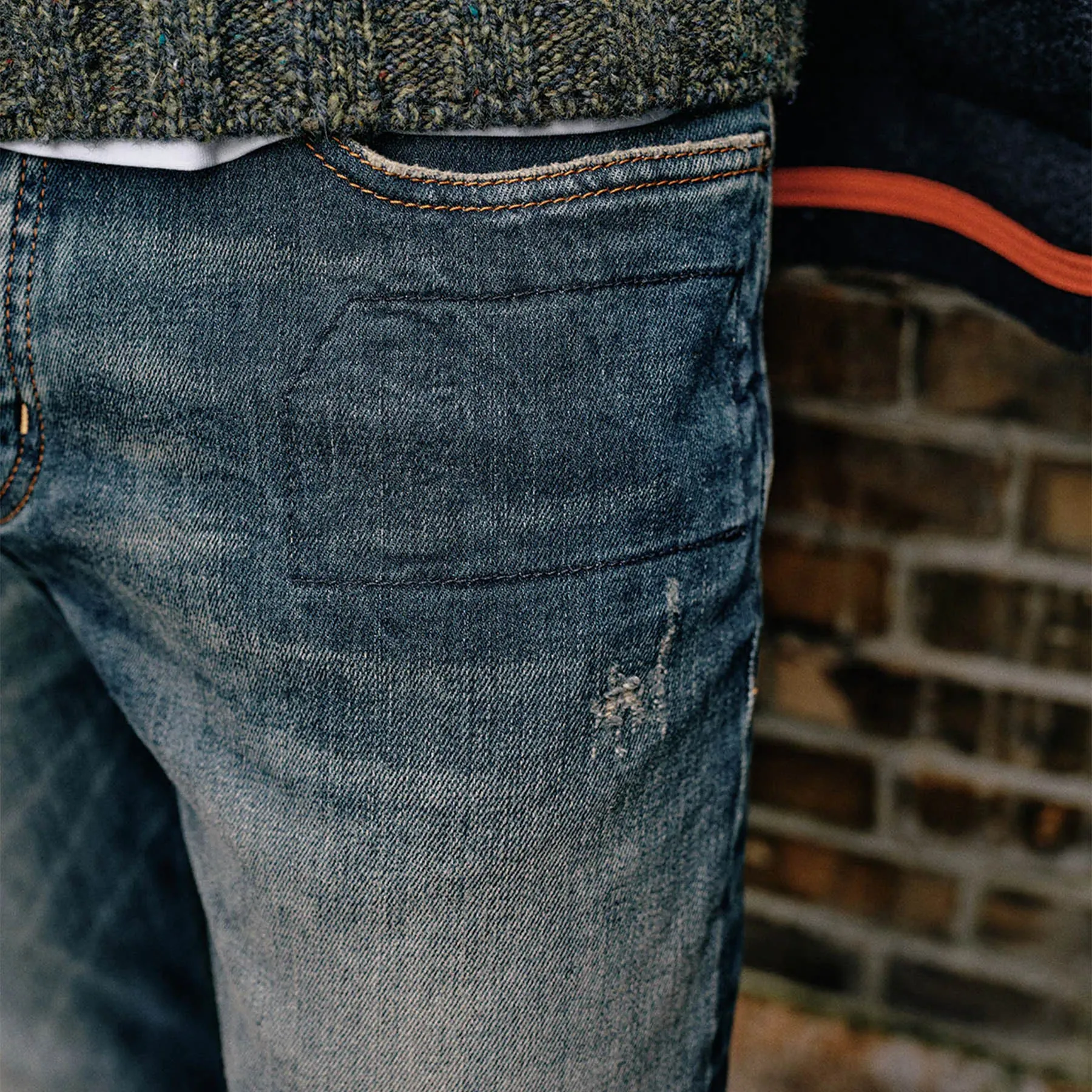Blue de Gênes Jeans Vinci Patched
