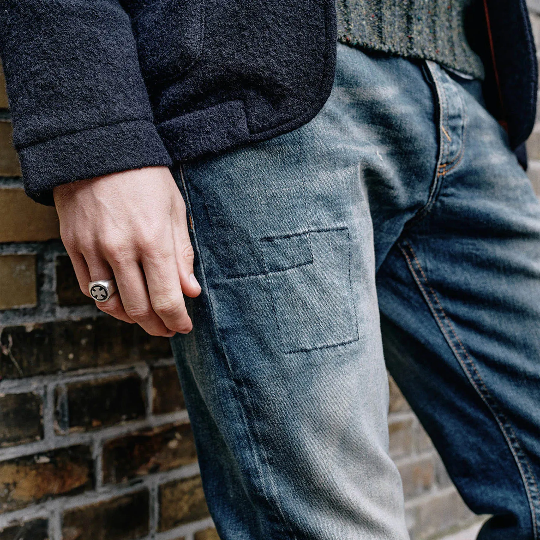 Blue de Gênes Jeans Vinci Patched