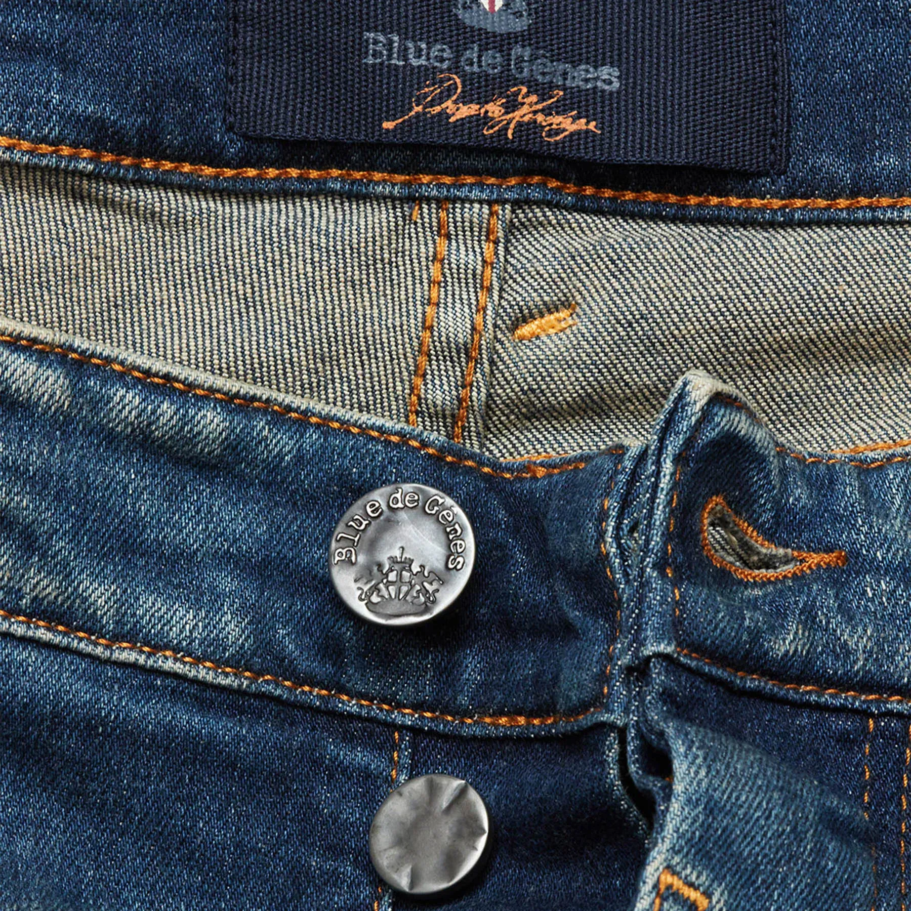 Blue de Gênes Jeans Vinci Patched
