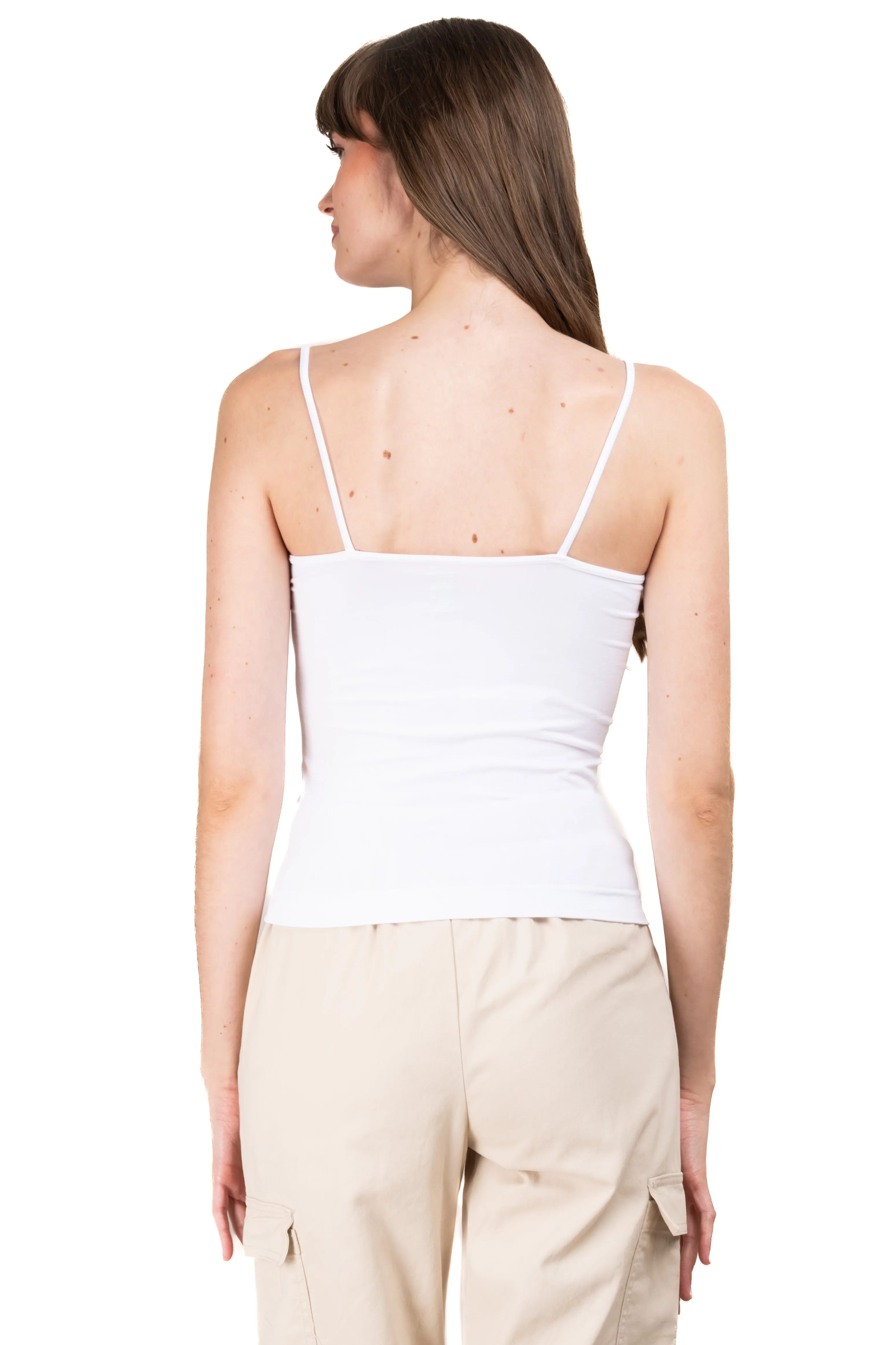 Blusa Ajustada Tirantes