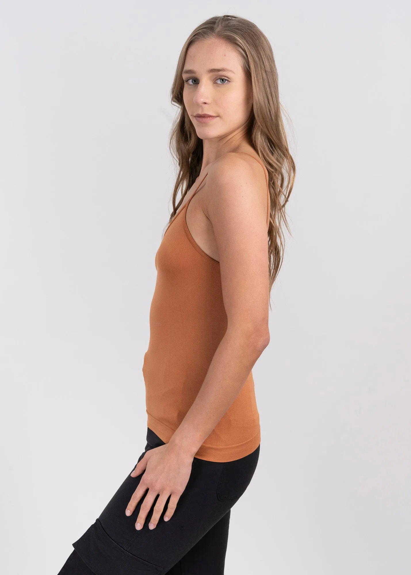 Blusa Ajustada Tirantes