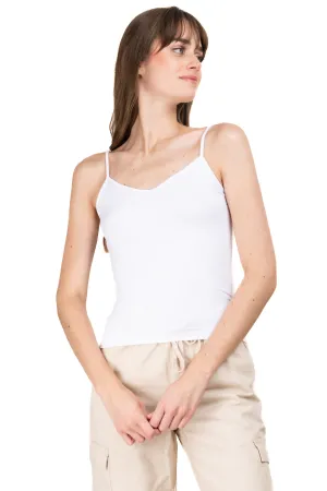 Blusa Ajustada Tirantes