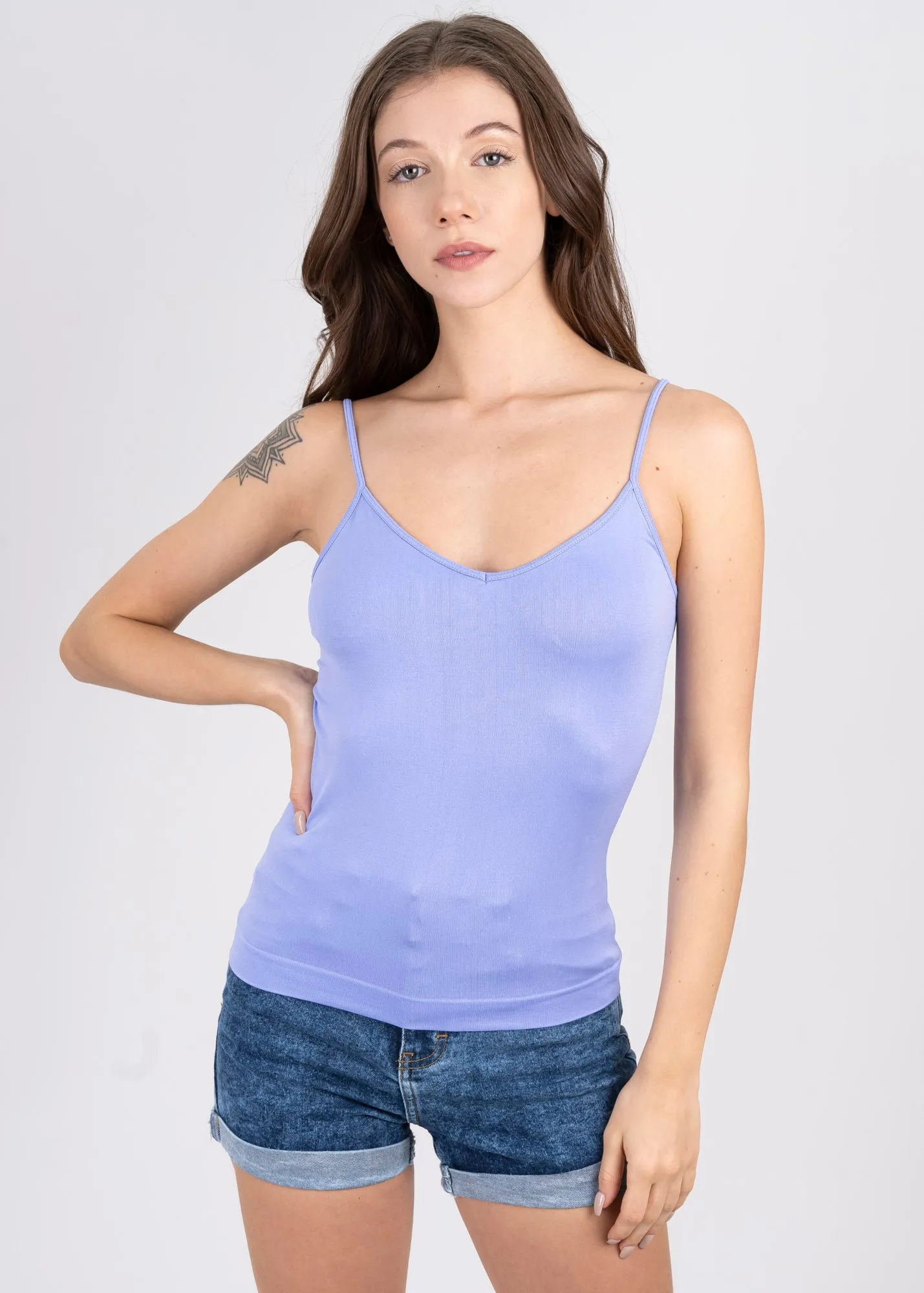 Blusa Ajustada Tirantes