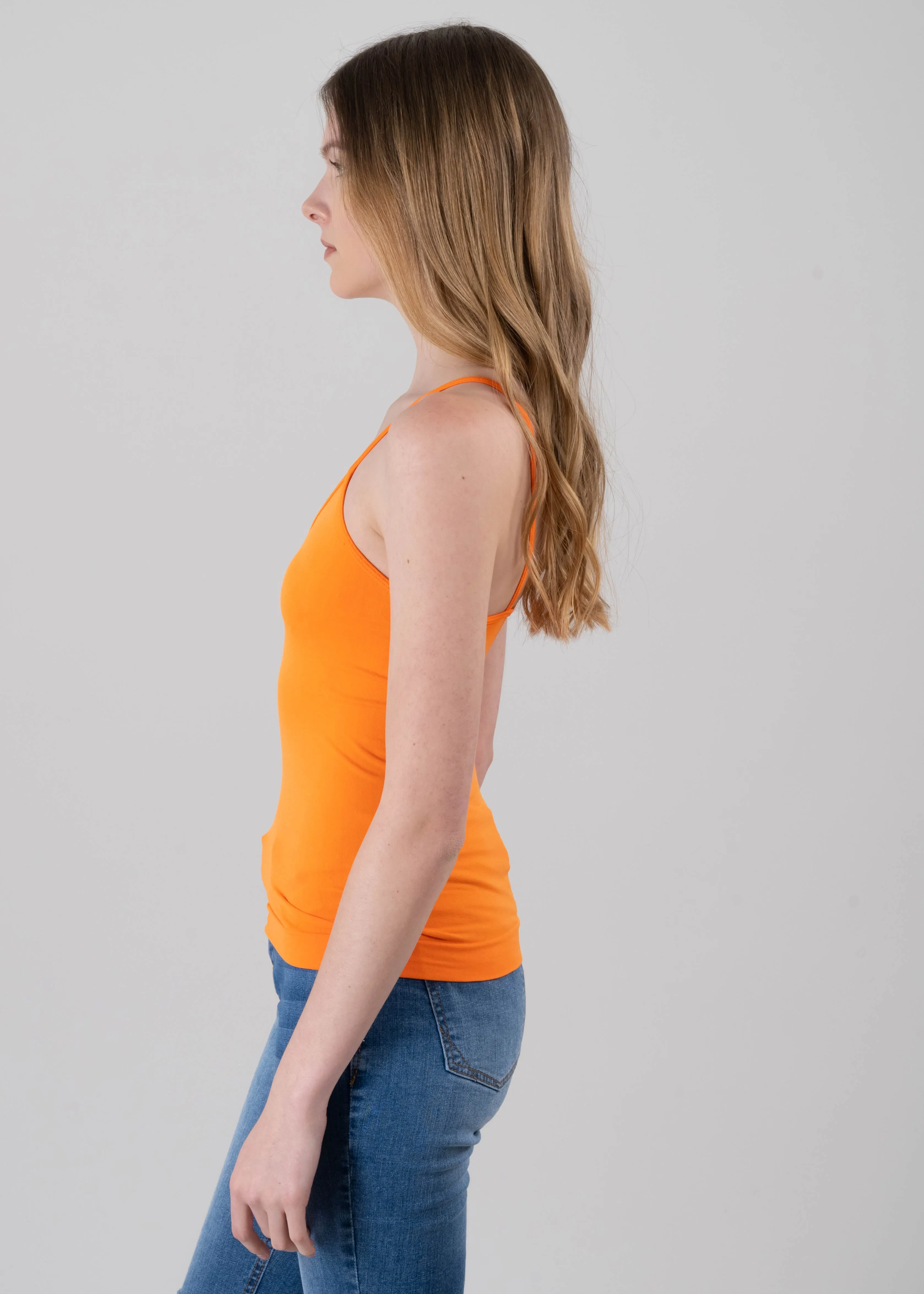 Blusa Ajustada Tirantes