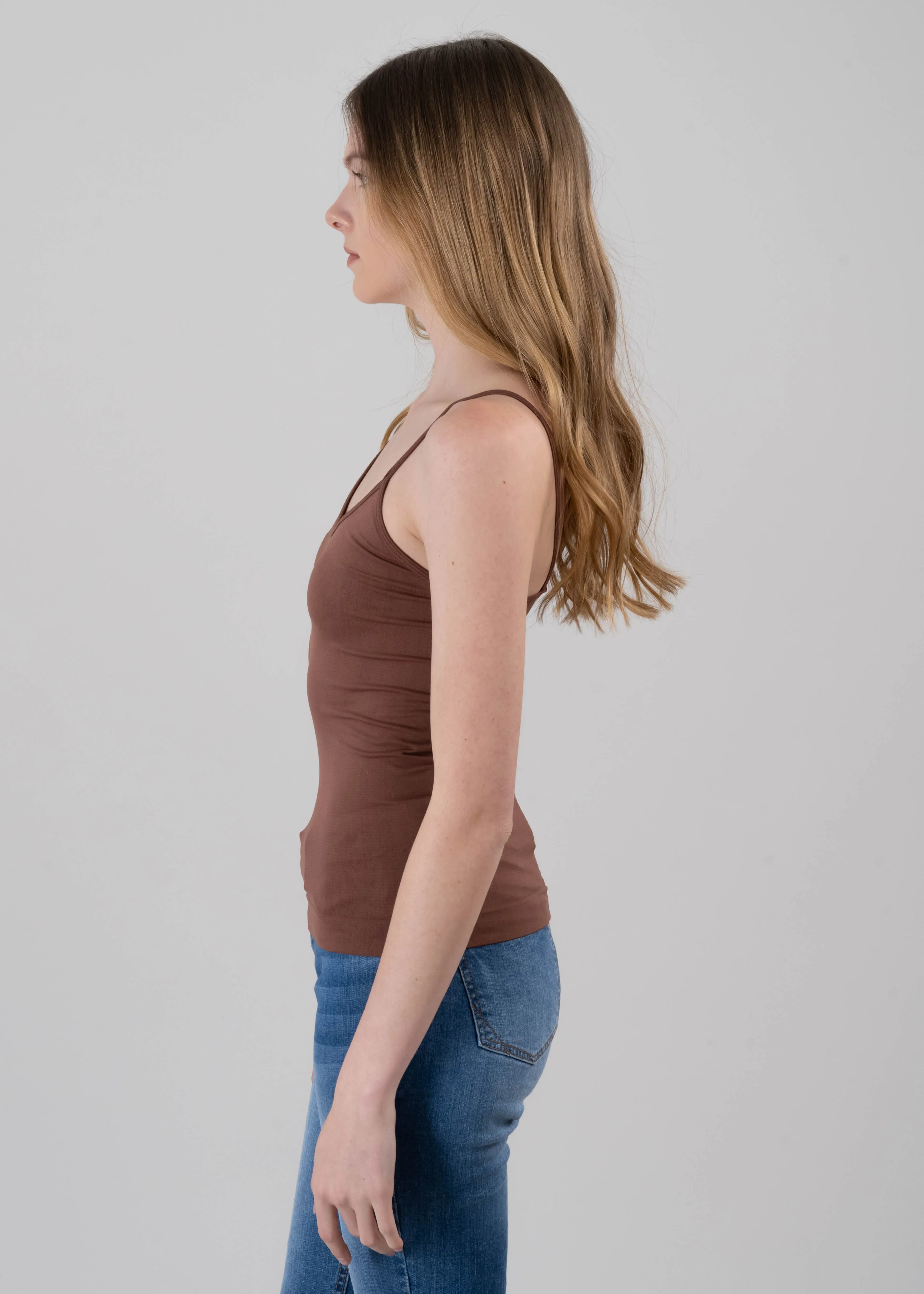 Blusa Ajustada Tirantes