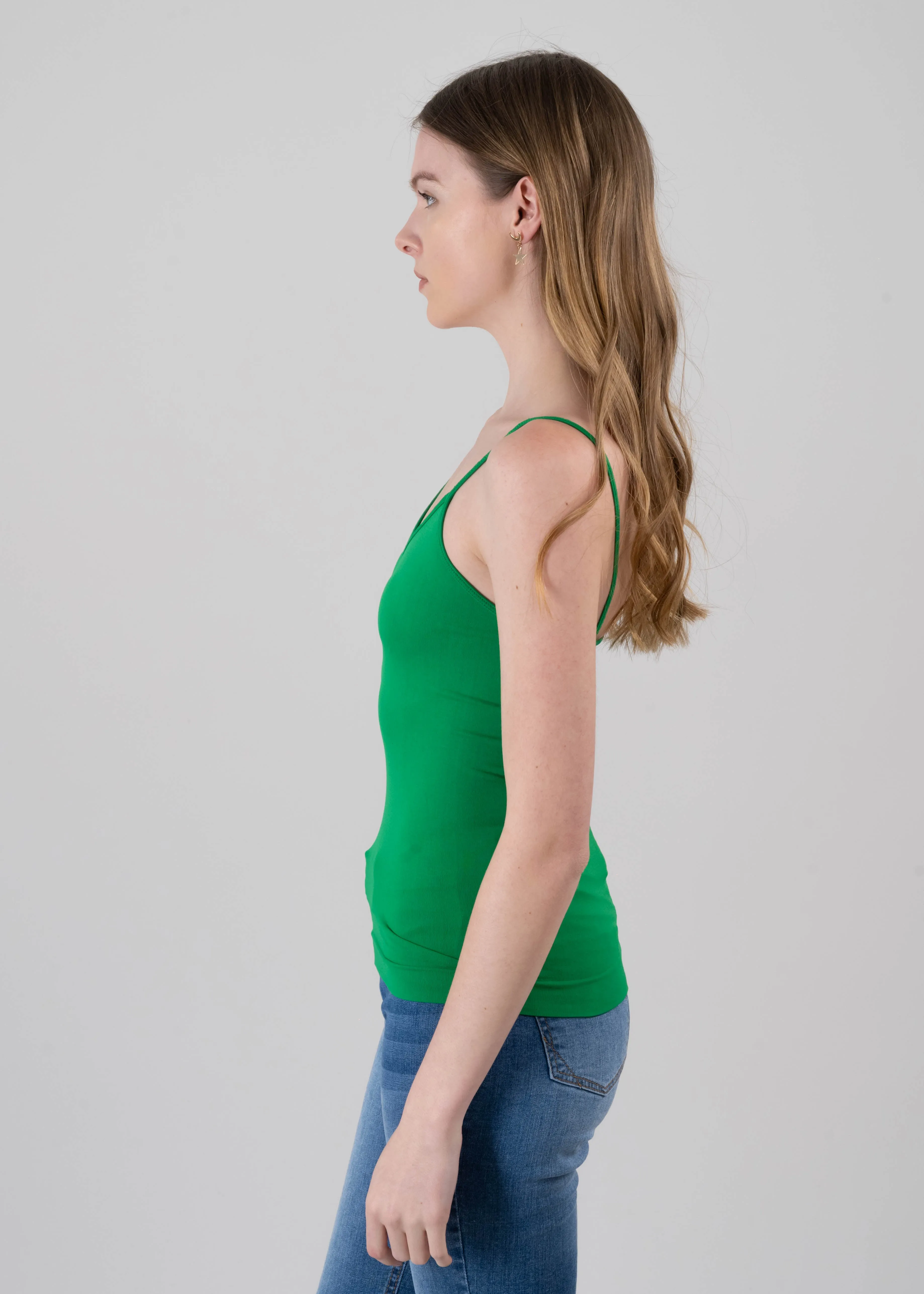 Blusa Ajustada Tirantes