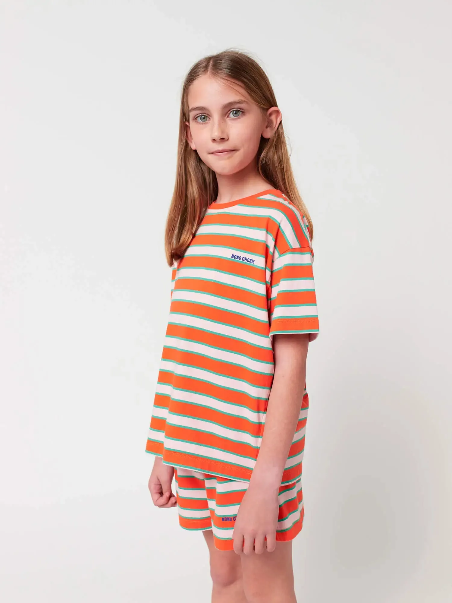 Bobo Choses Red Stripes loungewear set