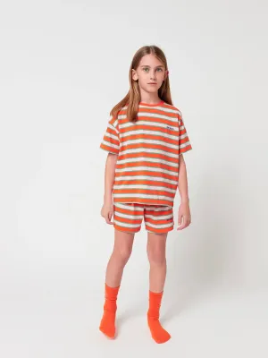 Bobo Choses Red Stripes loungewear set