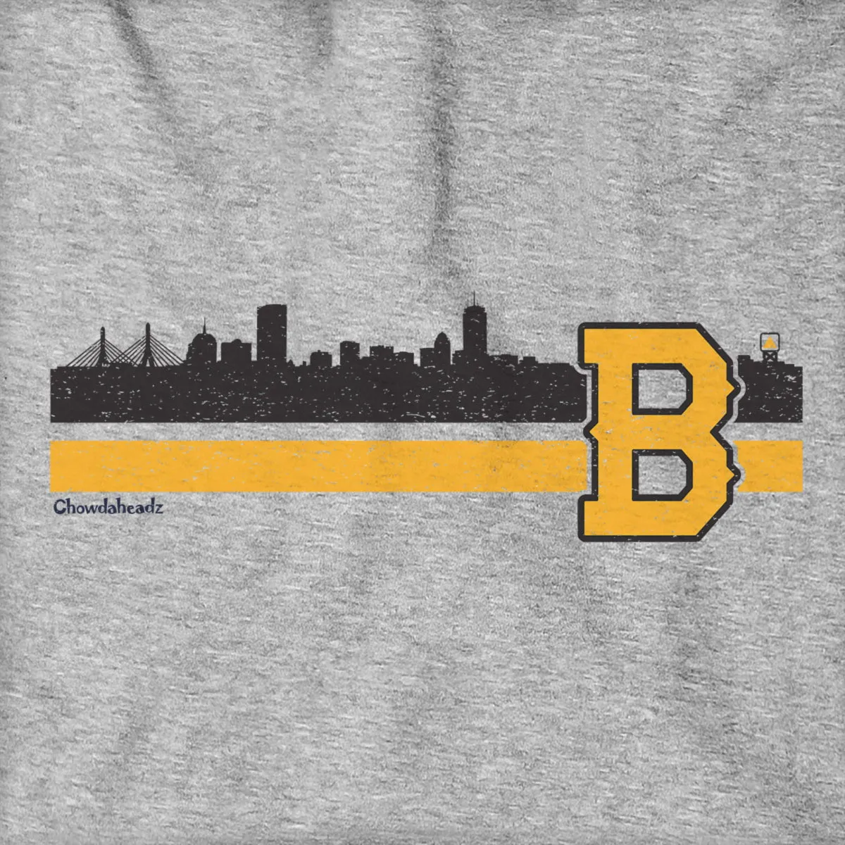 Boston B Black & Gold Sideline Hoodie