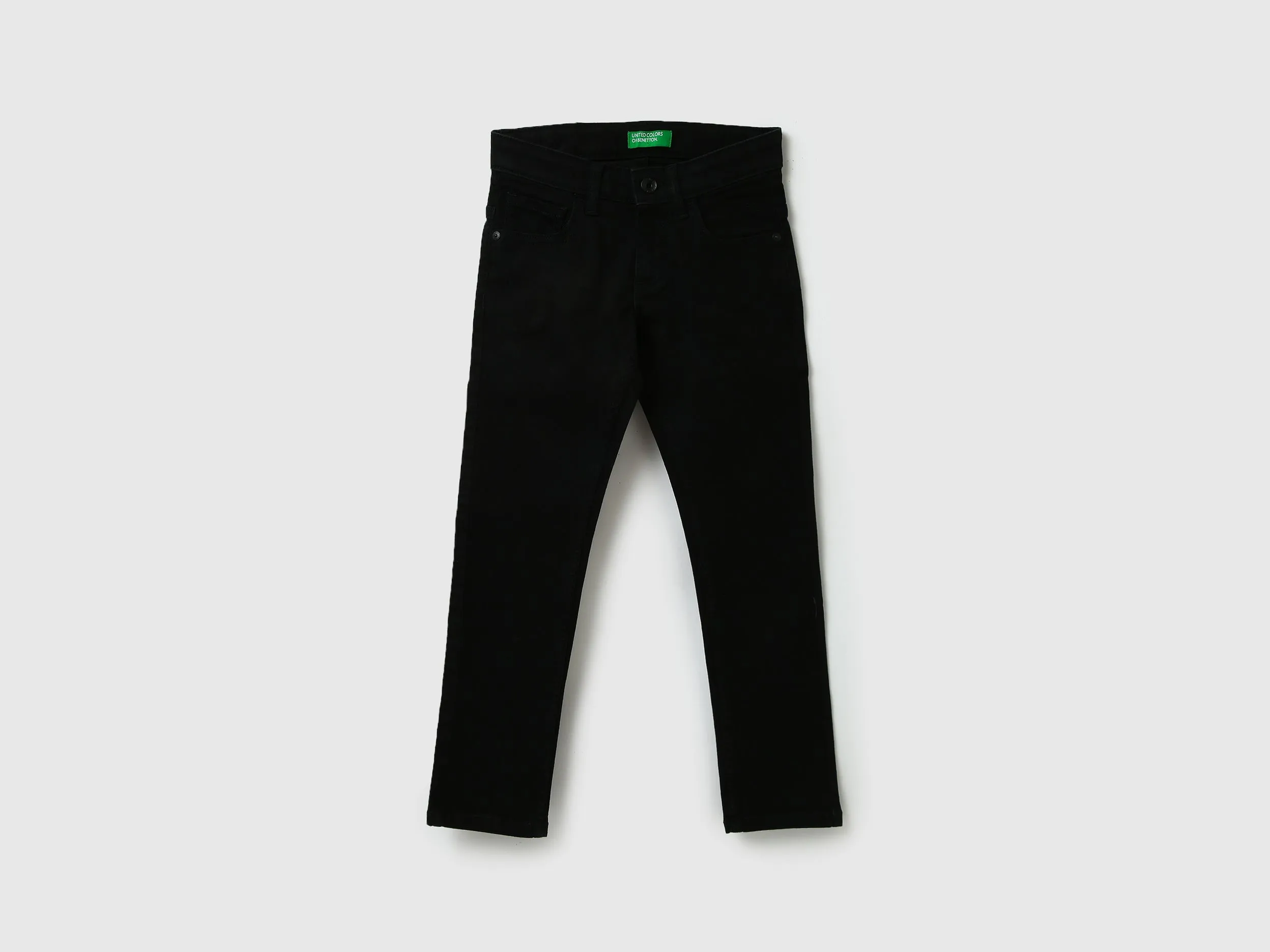 Boys Solid Slim Fit Jeans