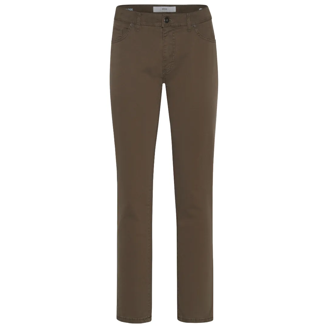 Brax Cadiz Marathon Straight Leg Jeans - Khaki