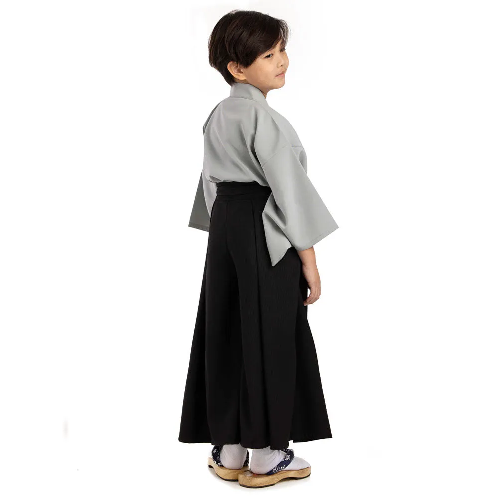 Budo Master Samurai Kimono Hakama Kids Costume