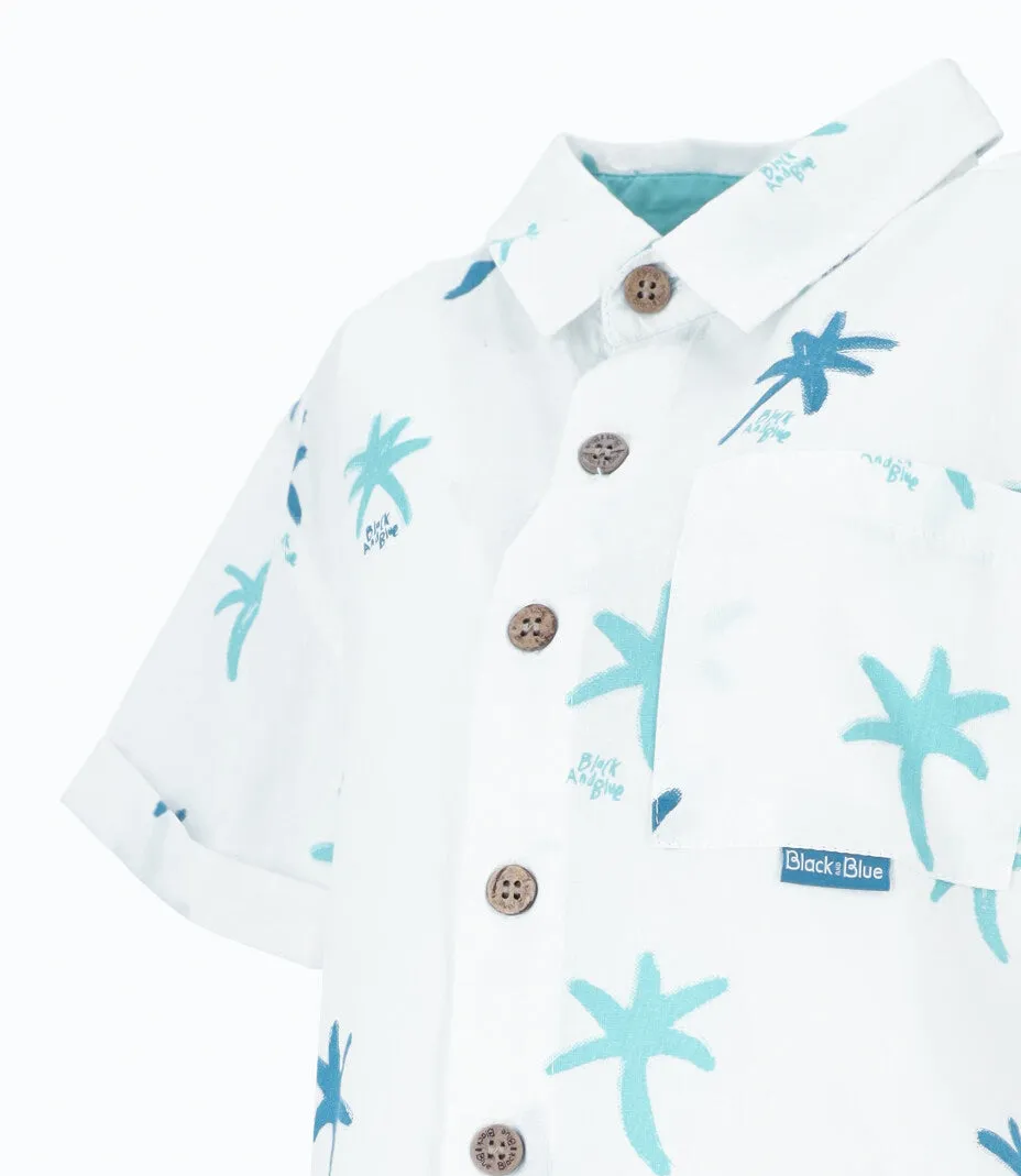 Camisa niño con palmera