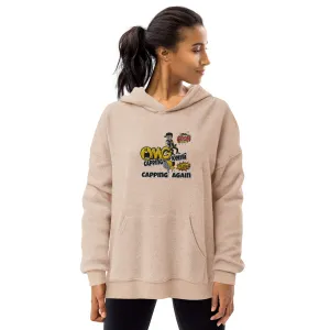 Capping Keith sueded fleece hoodie
