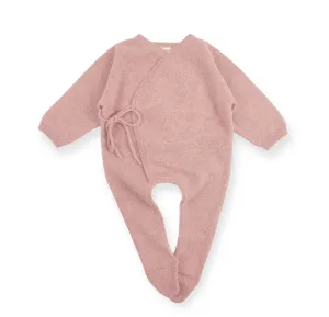 CASHMERE BABYGROW PINK