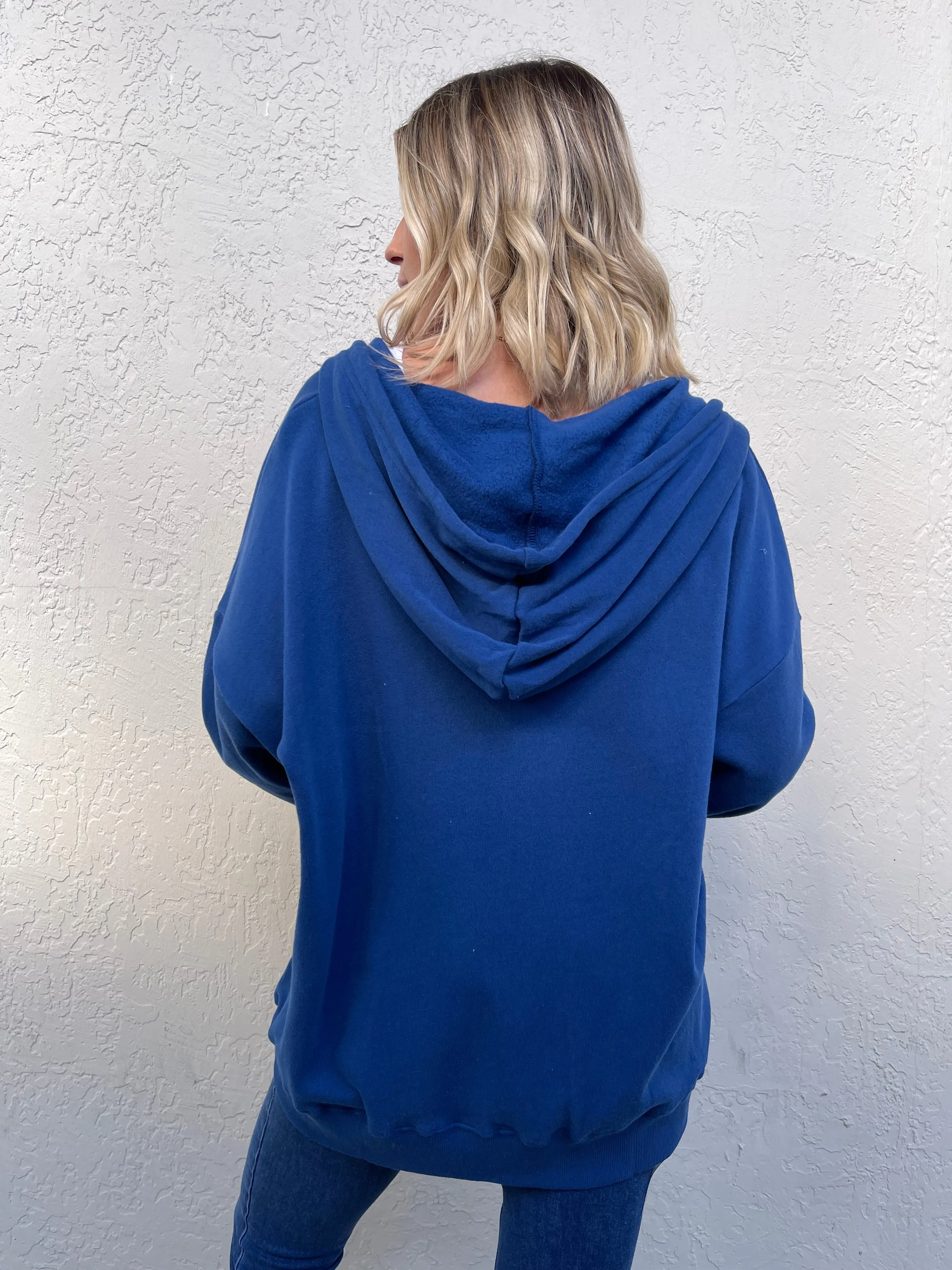 Chaser Cotton Fleece Zip Up Hoodie