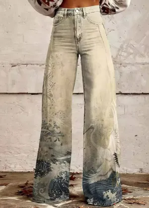 Chiara | Boho Wide-Leg Pants