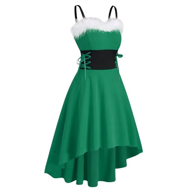 Christmas Dress Women Off Shoulder Autumn Fashion Dresses