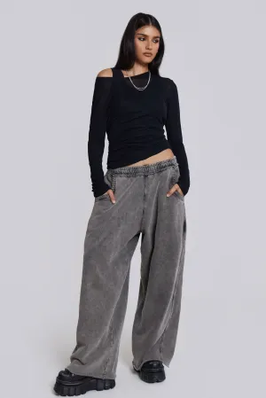 Chrome Wash Baggy Monster Joggers