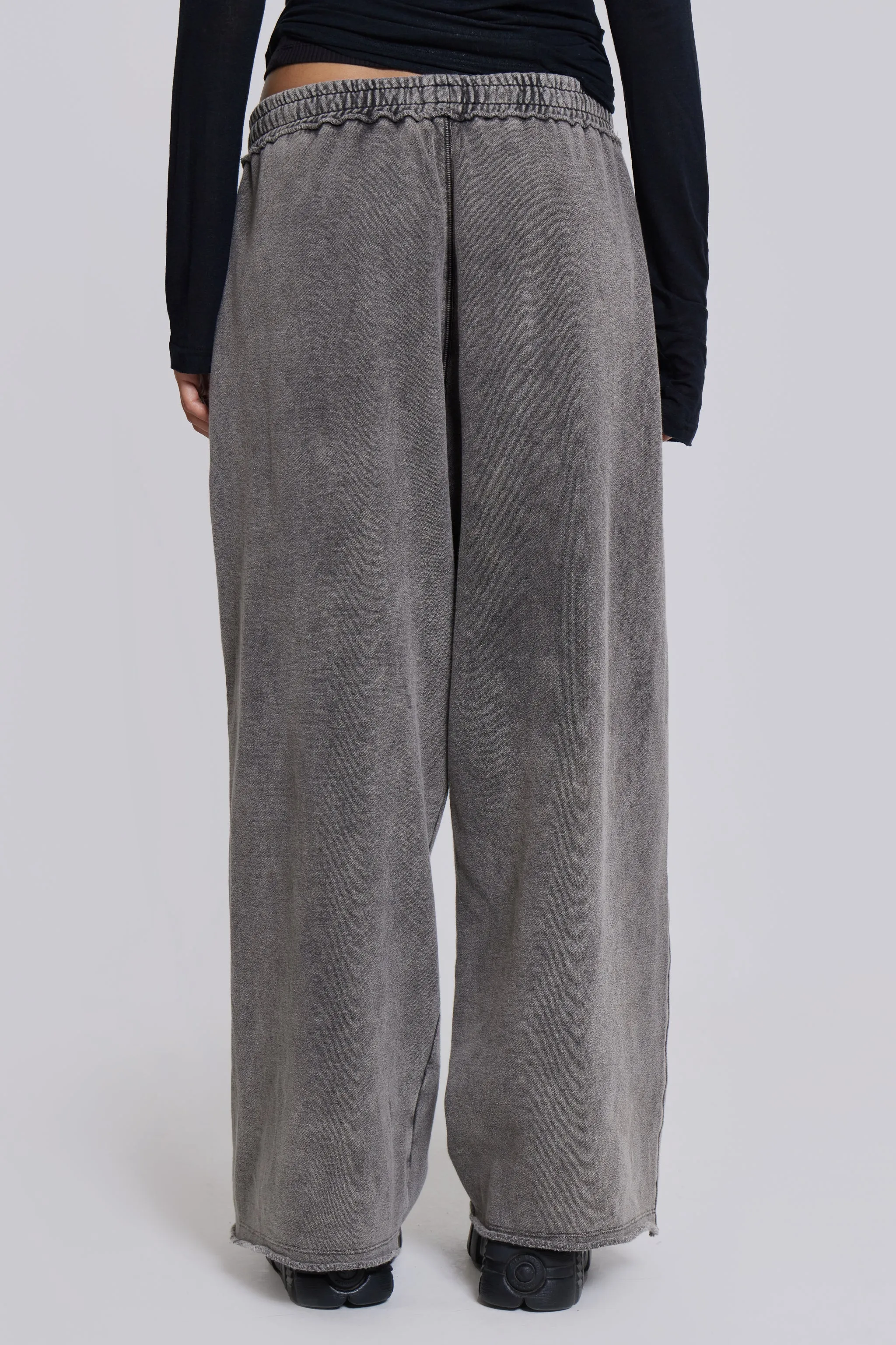 Chrome Wash Baggy Monster Joggers