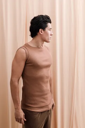 Coastal Tank Top Tan