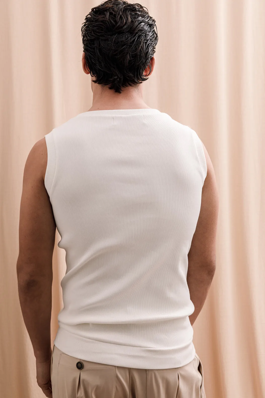Coastal Tank Top White